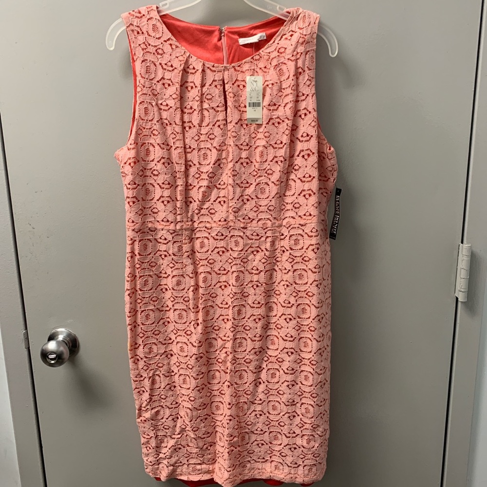 NY & Co Pink Short Sleeveless dress Sz 16 - NWT